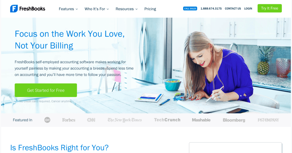 Freshbooks accounting for freelancers